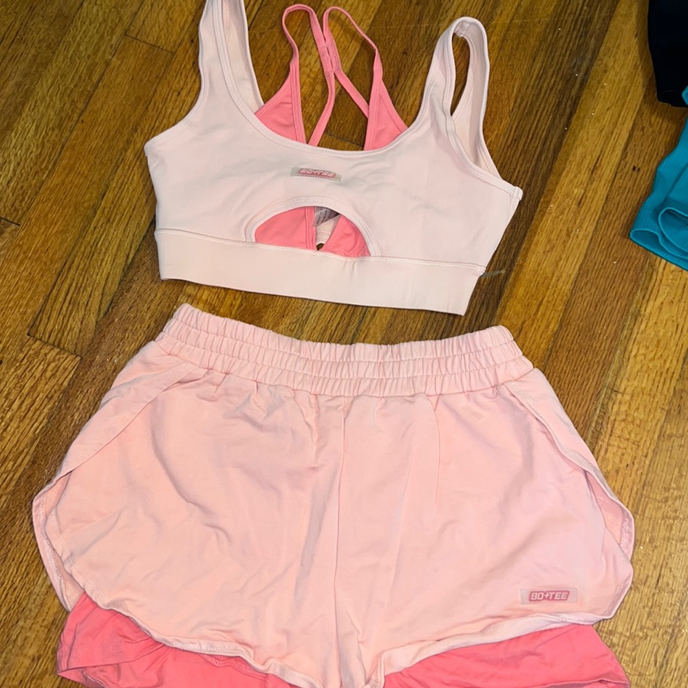Bo and Tee workout set (short and top)